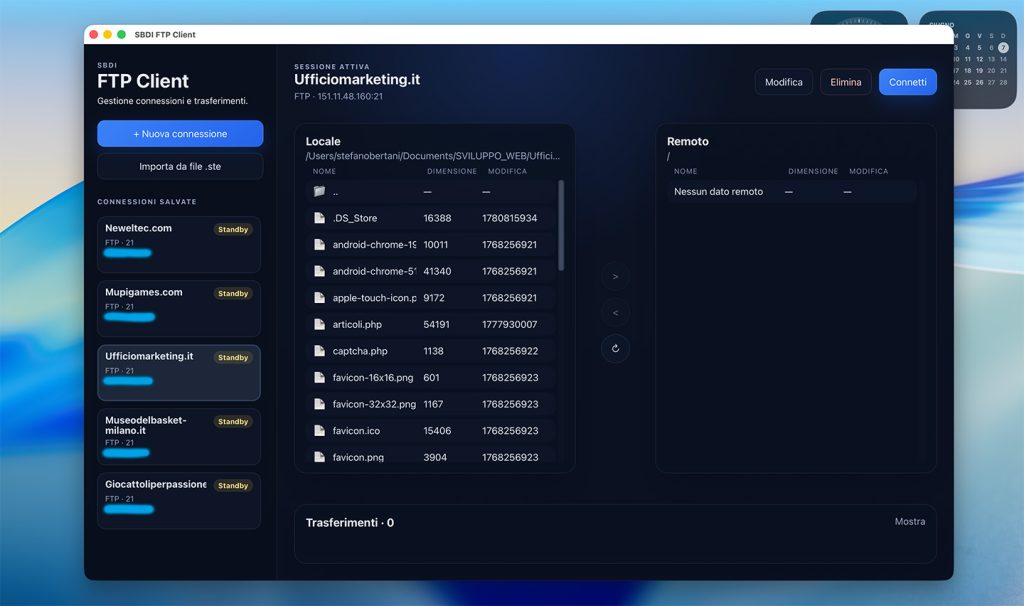 SBDI FTP Client